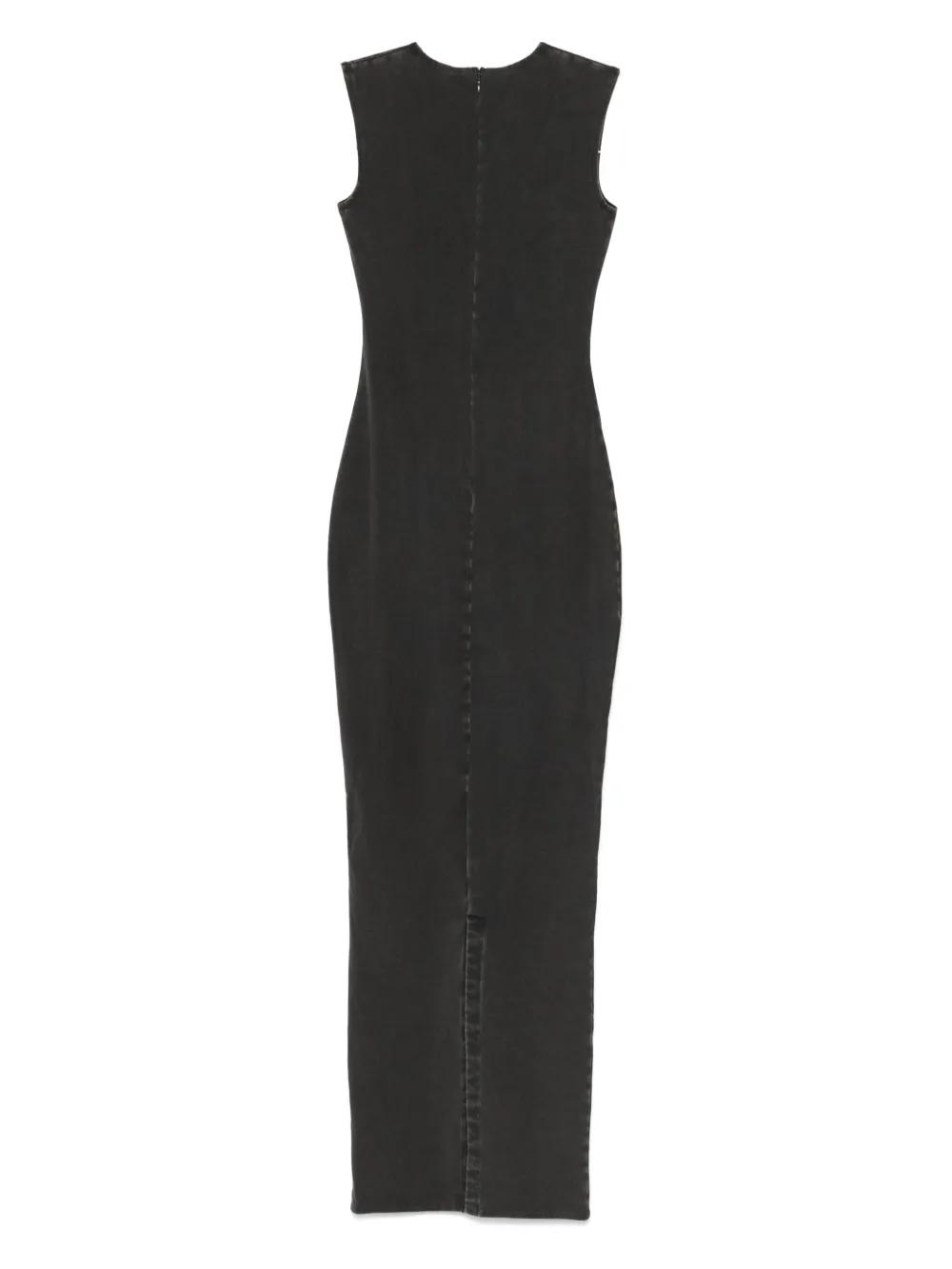 ワンピース Entire Studios Sleeveless Maxi Dress sleeveless maxi - nylon spandex soot – entire studios