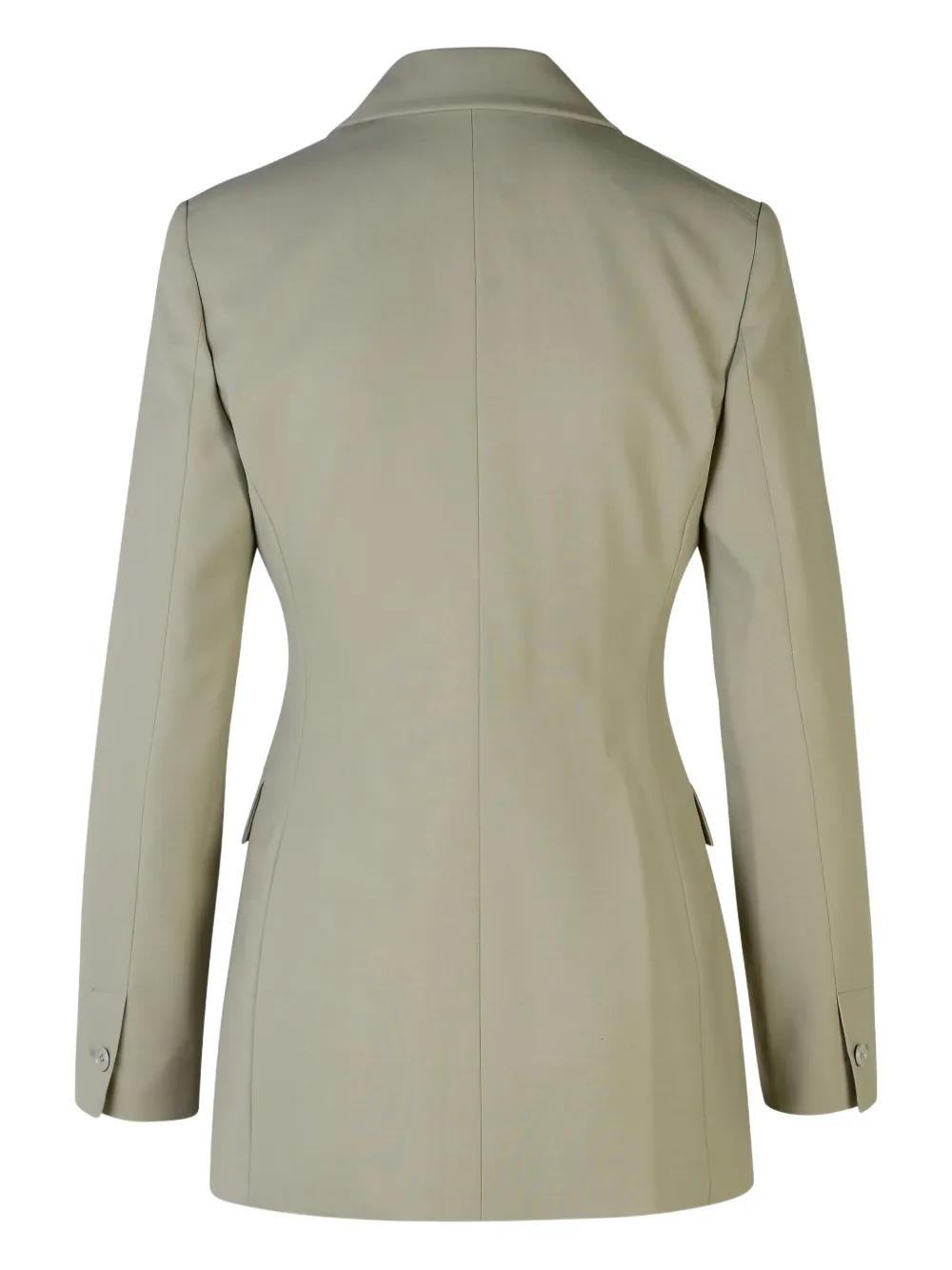 アウターその他 MOSCHINO COUTURE Woman Blazer Grey 05135538 0505 90s Vintage Moschino Black Jacket Blazer Small Medium Cheap