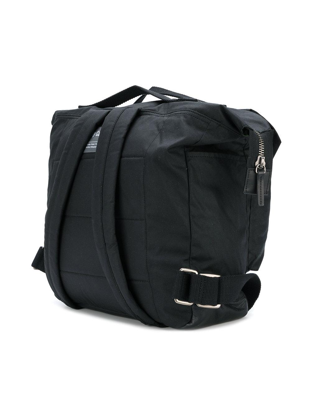 Ally Capellino Cotton Frank Backpack in Black for Men - Lyst