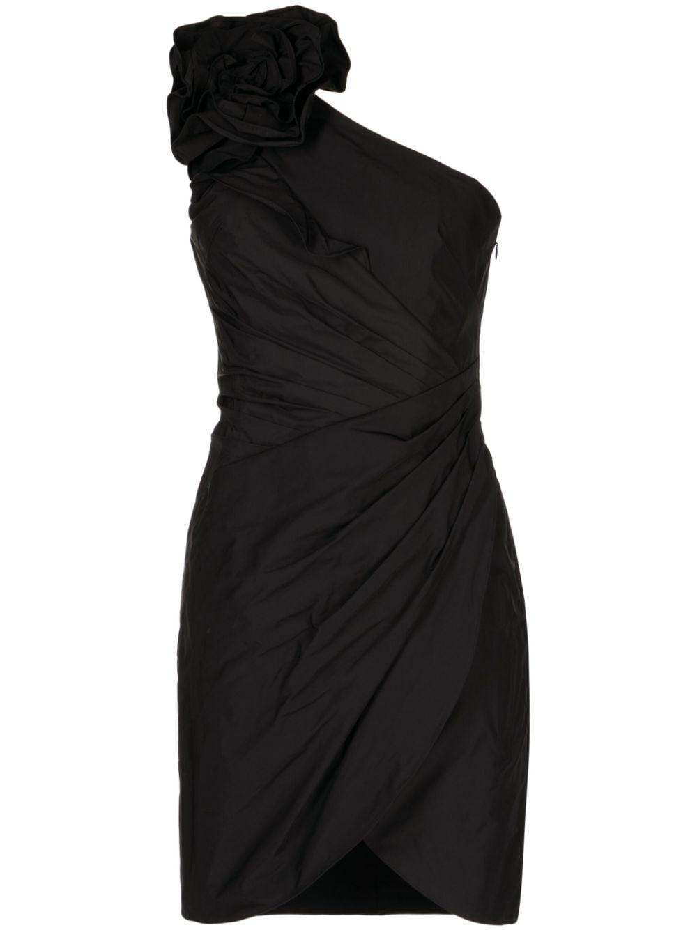 Marchesa notte black butterfly best sale tea dress