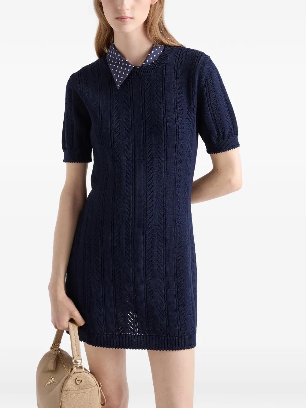 womens black knit dress Women's Cable Knit Drop Shoulder Sweater Dress in Black XX-Large main image 0