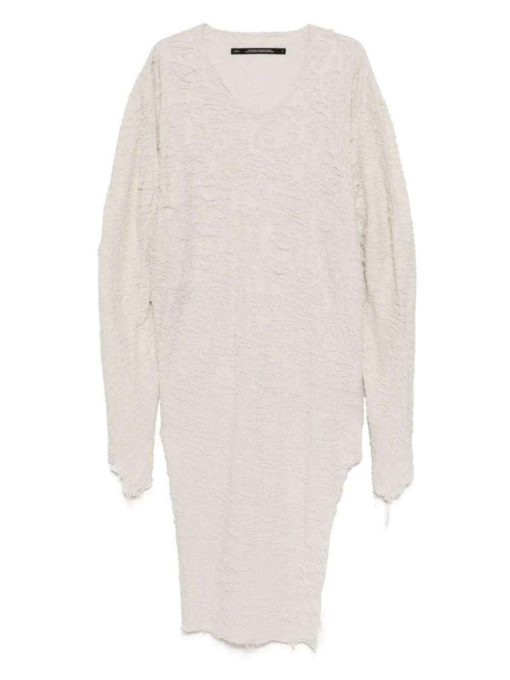 【関税込み】JULIUS オフホワイト パネル 長袖Tシャツ メンズ Julius Tシャツ (長袖) | オンラインセールは最大53%オフ