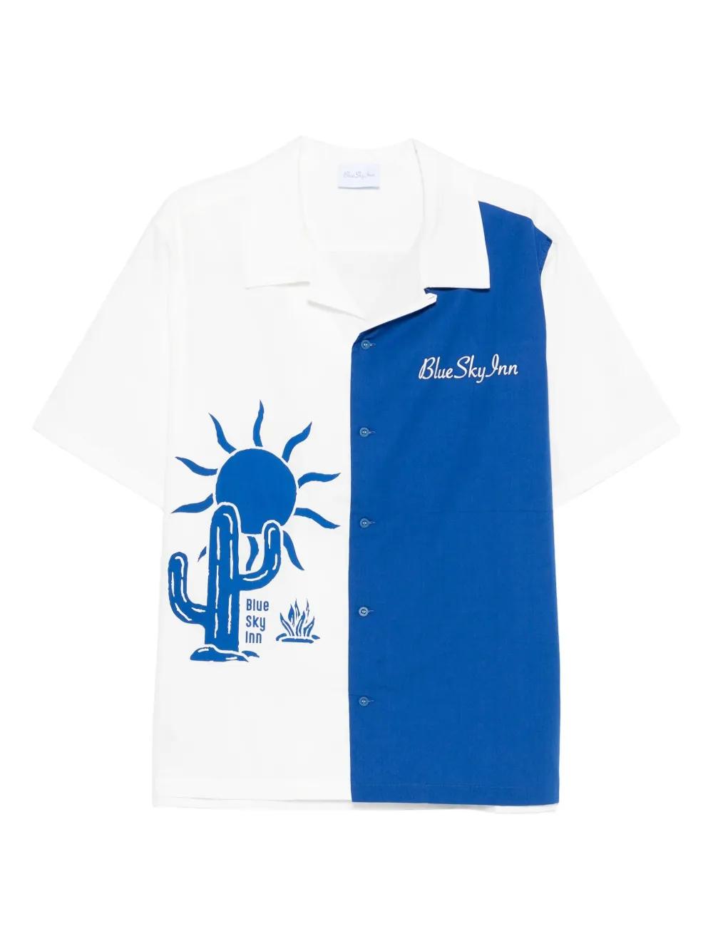 Blue Sky Inn BS2203LS007WHITE 関税送料込 BLUE SKY INN Shirts for Men | Online Sale up to 78% off | Lyst
