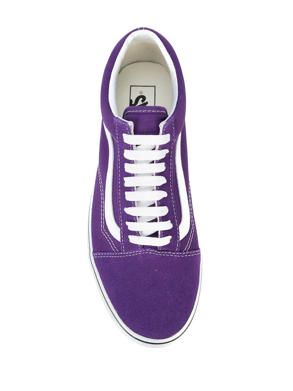 Vans Canvas Violet Old Skool Shoes in Purple for Men | Lyst