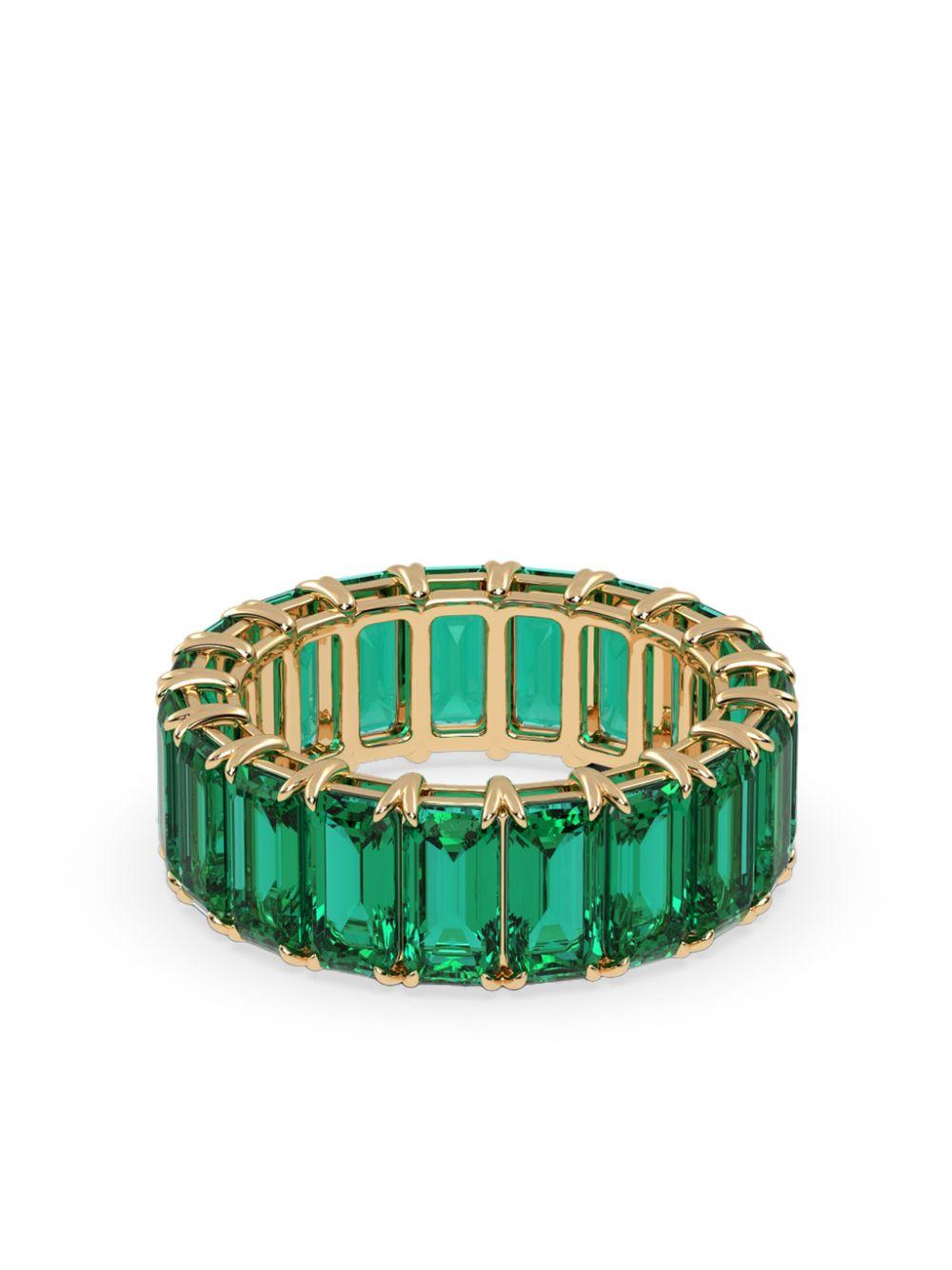 Lizzie Mandler Birthstone Signet Ring - May Emerald - Rings
