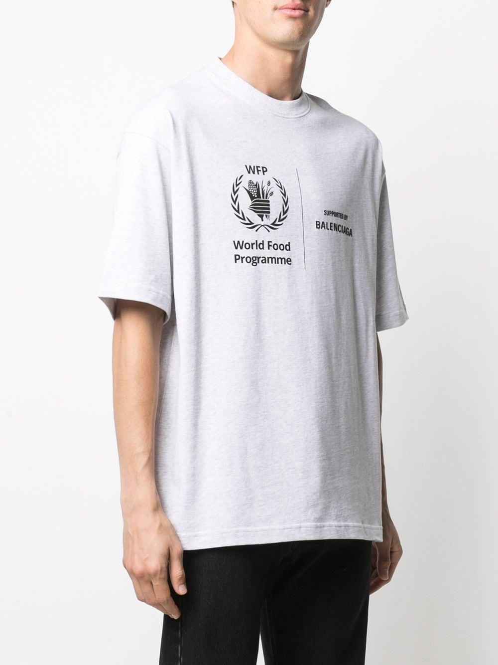 balenciaga gray t shirt