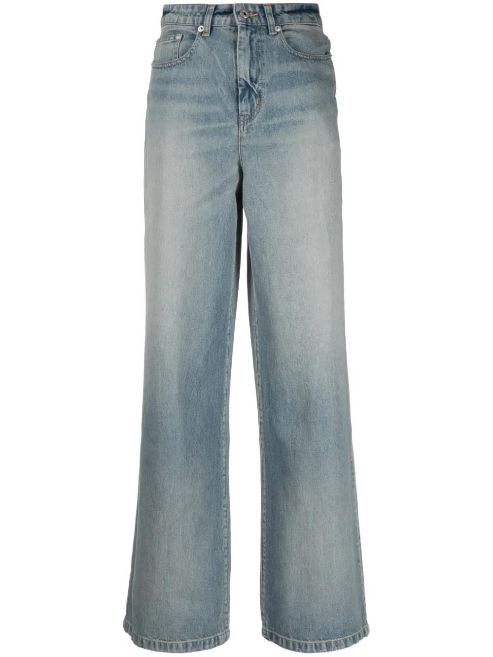 KENZO Wide-leg jeans for Women | Online Sale up to 75% off | Lyst