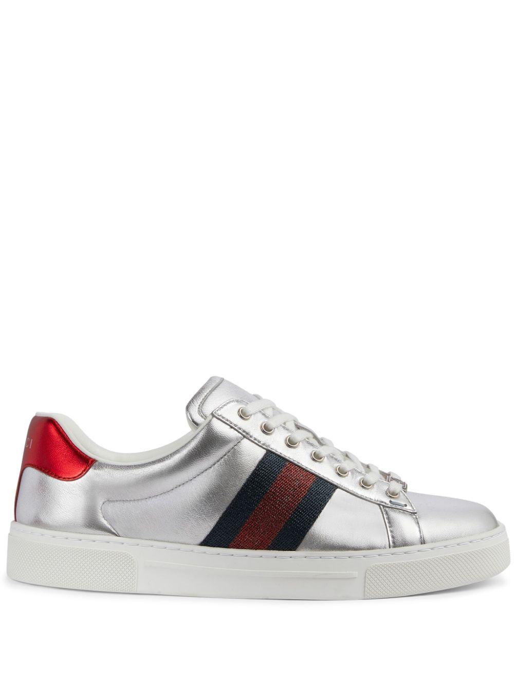 Gucci Shoes Gucci Ace Farfetch Gucci 'ace' Sneakers In White Lyst