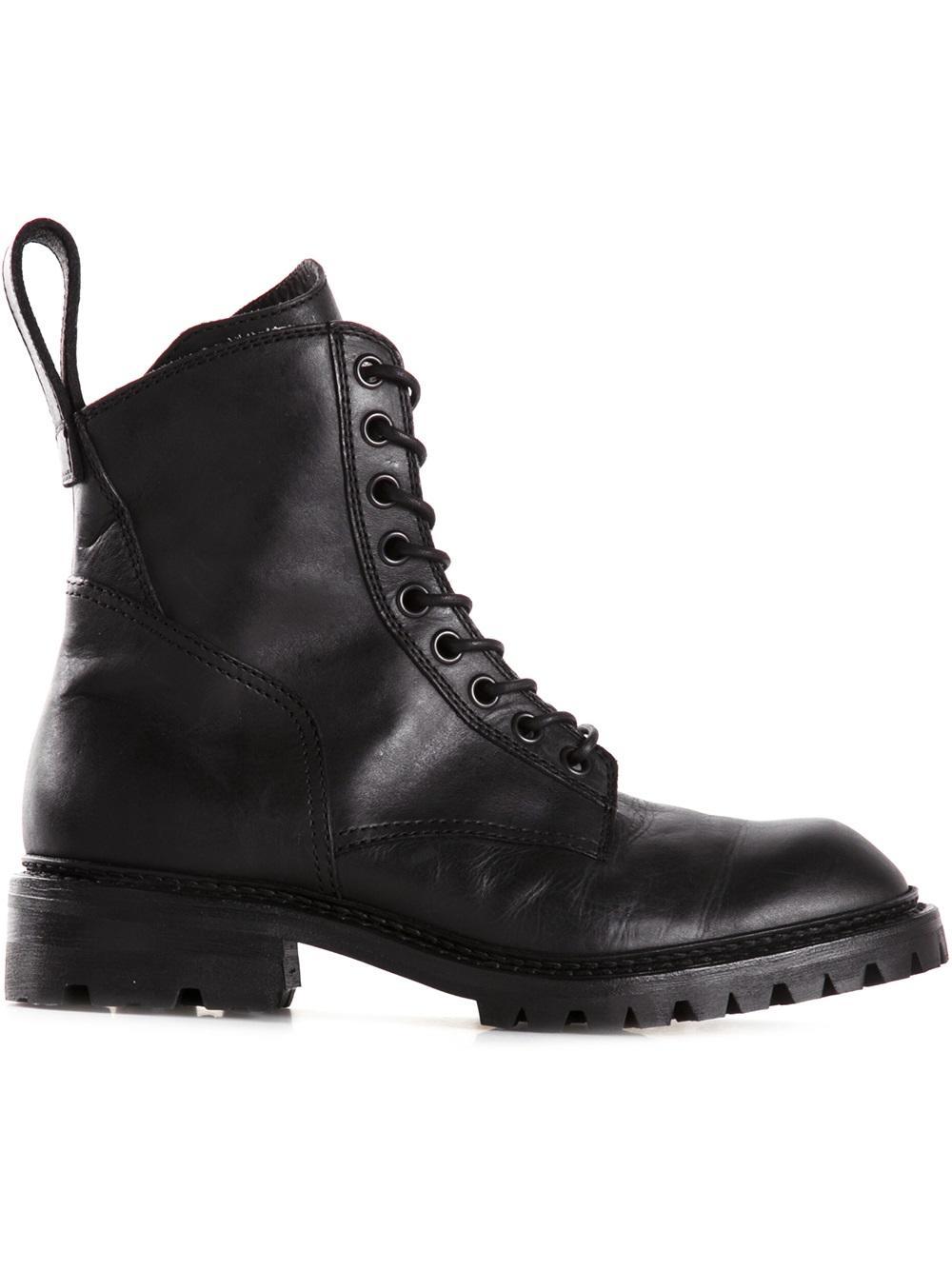 JULIUS W Side Zip Military Boots residencialchavedouro.pt