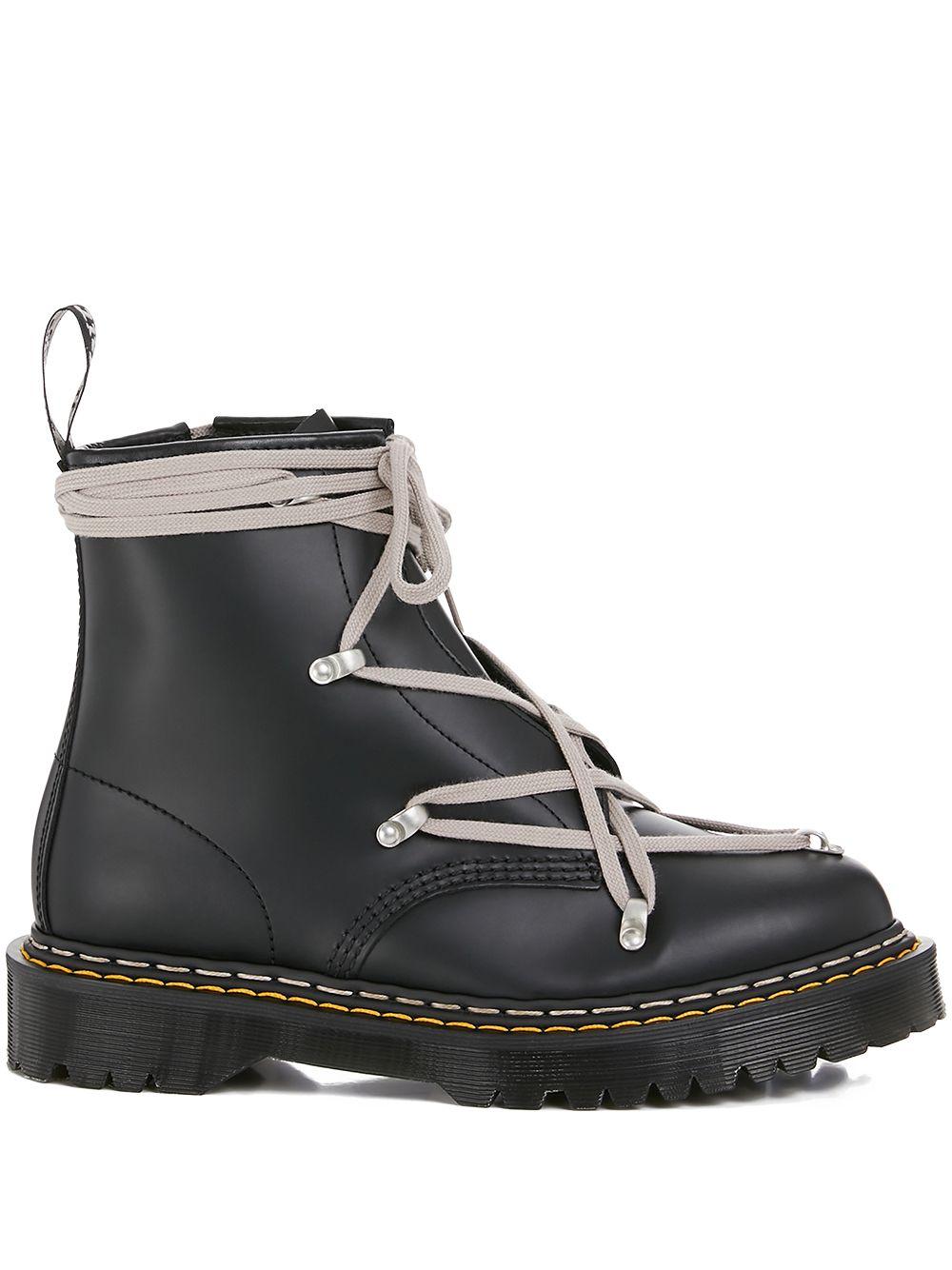 Rick Owens X Dr. Martens Black 1460 Bex Boots for Men | Lyst