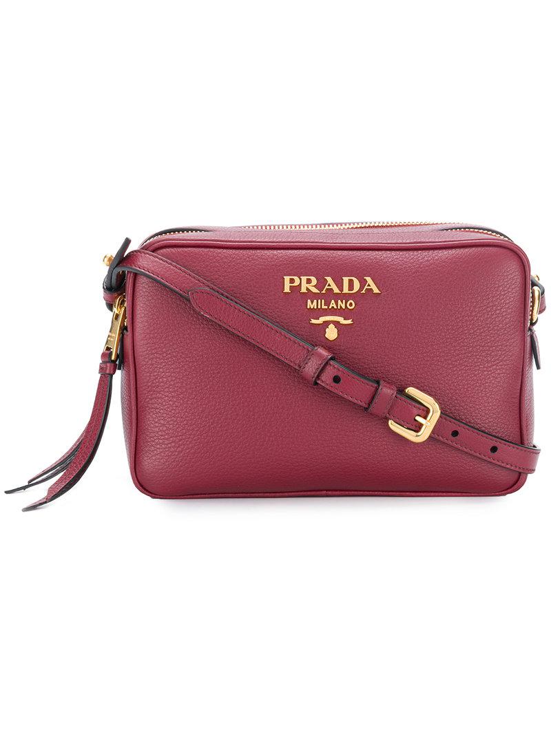 prada saffiano double zip crossbody