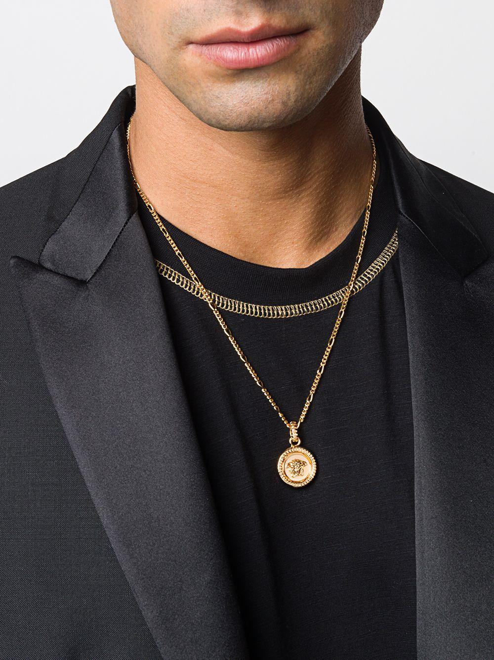 Versace Medusa Pendant Necklace in Gold (Metallic) for Men - Lyst