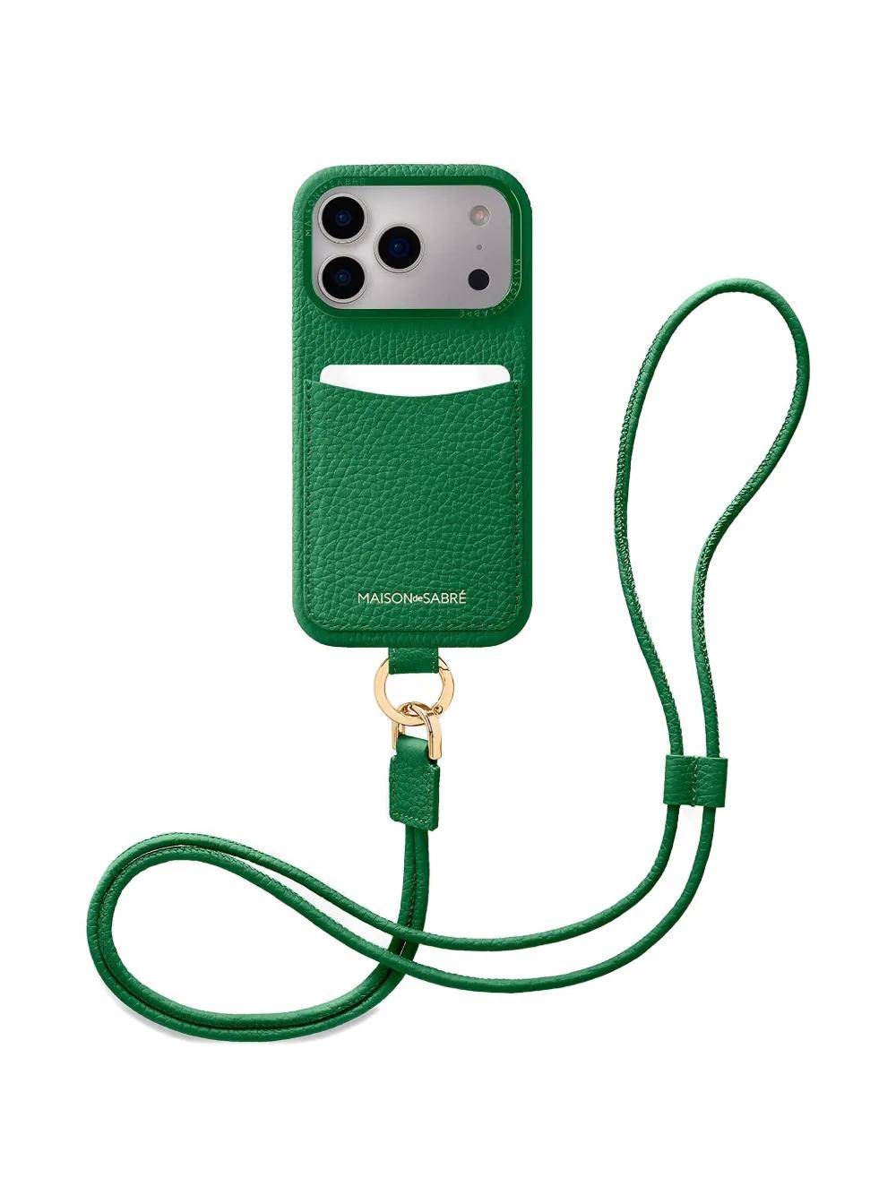 Maison De Sabre Sling Iphone 17 Pro Case in Green | Lyst