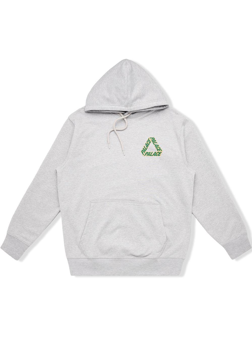 Palace P3 Team Hoodie in Gray for Men | Lyst