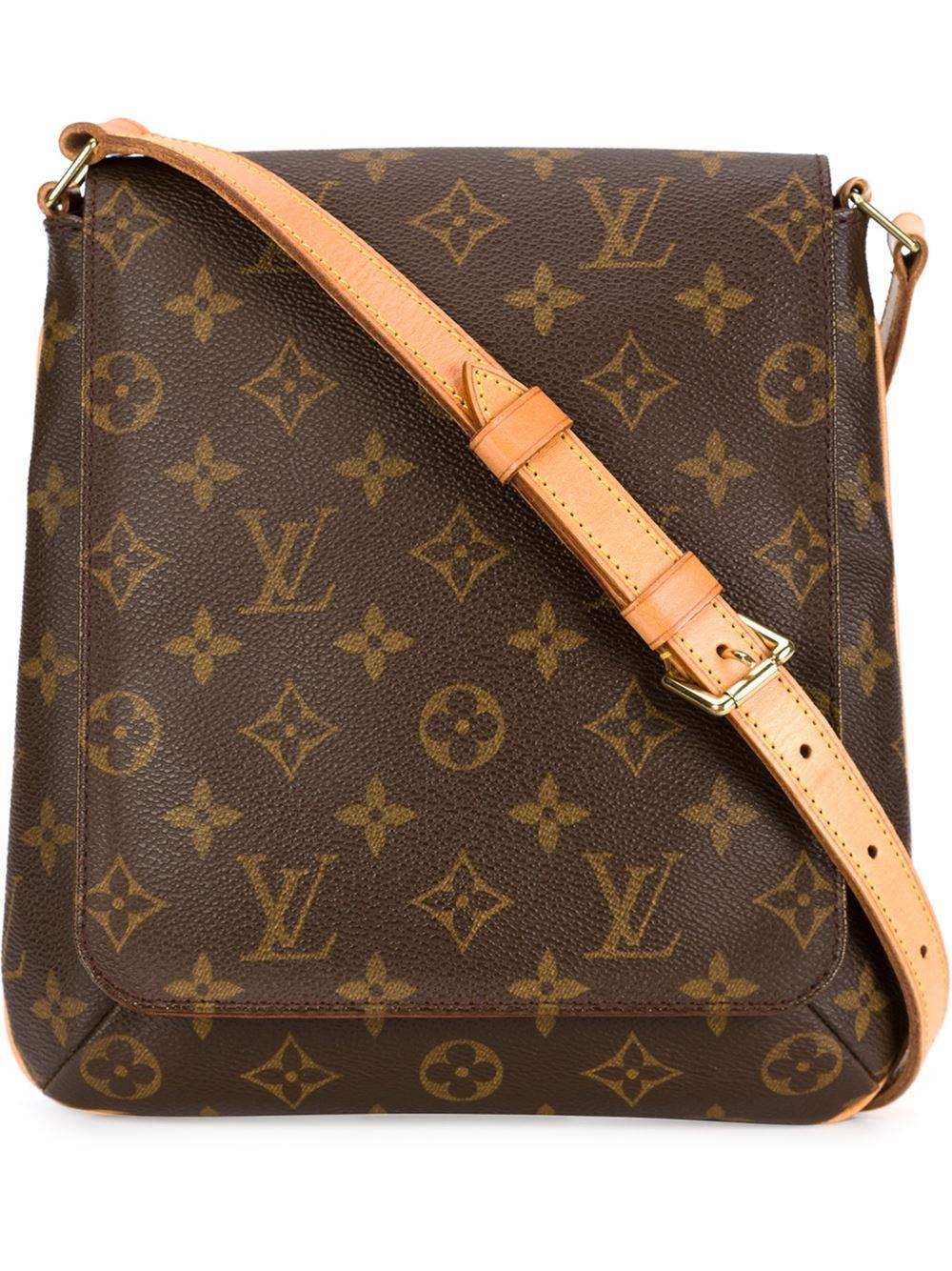 Louis Vuitton Leather &#39;musette Salsa&#39; Shoulder Bag in Brown - Lyst