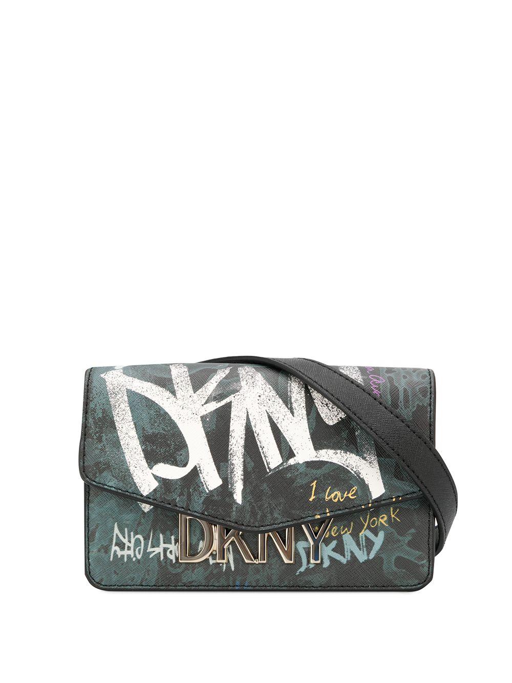 DKNY Graffiti Logo Cross-body Bag