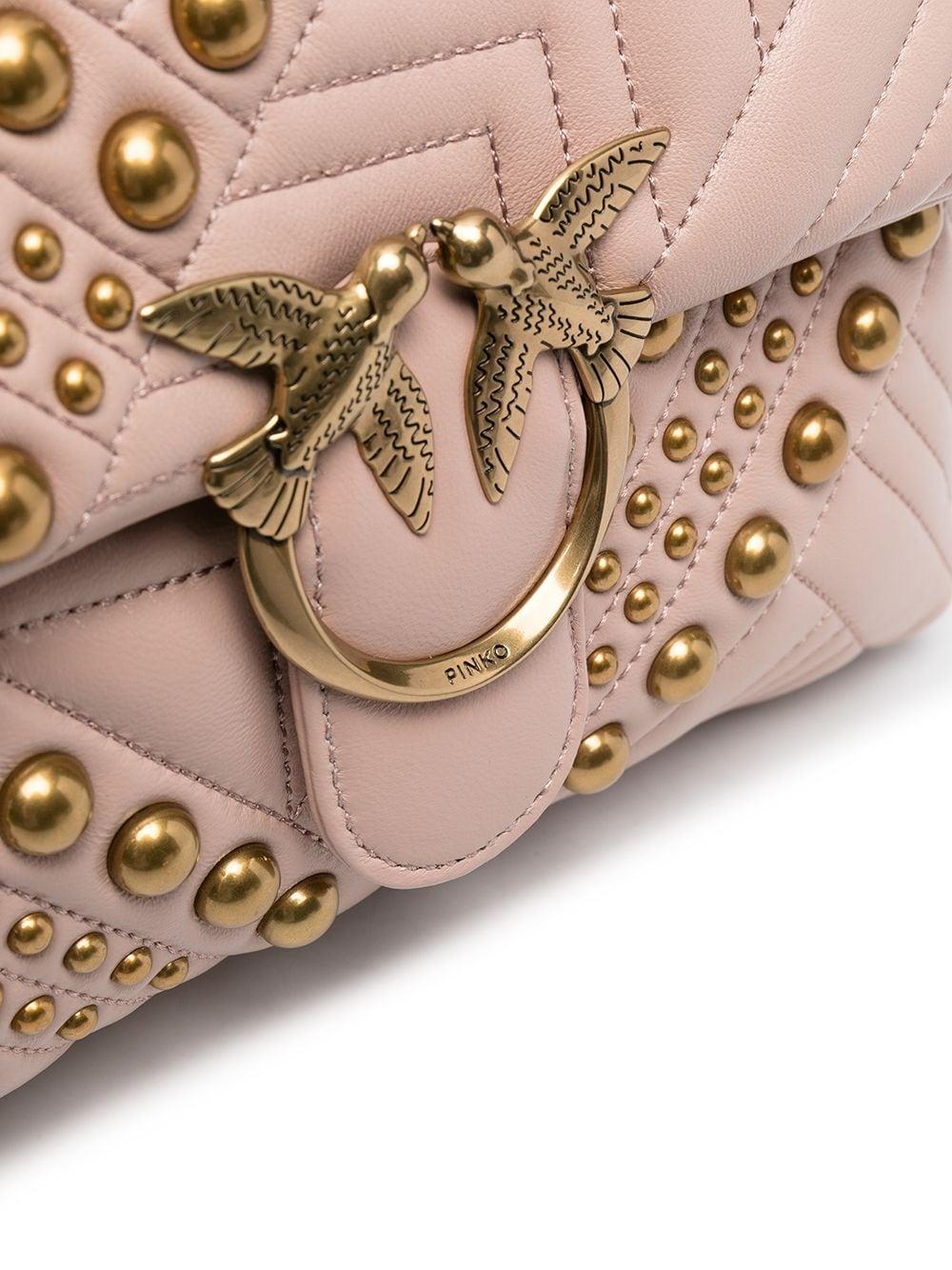 pinko love bolsa pink