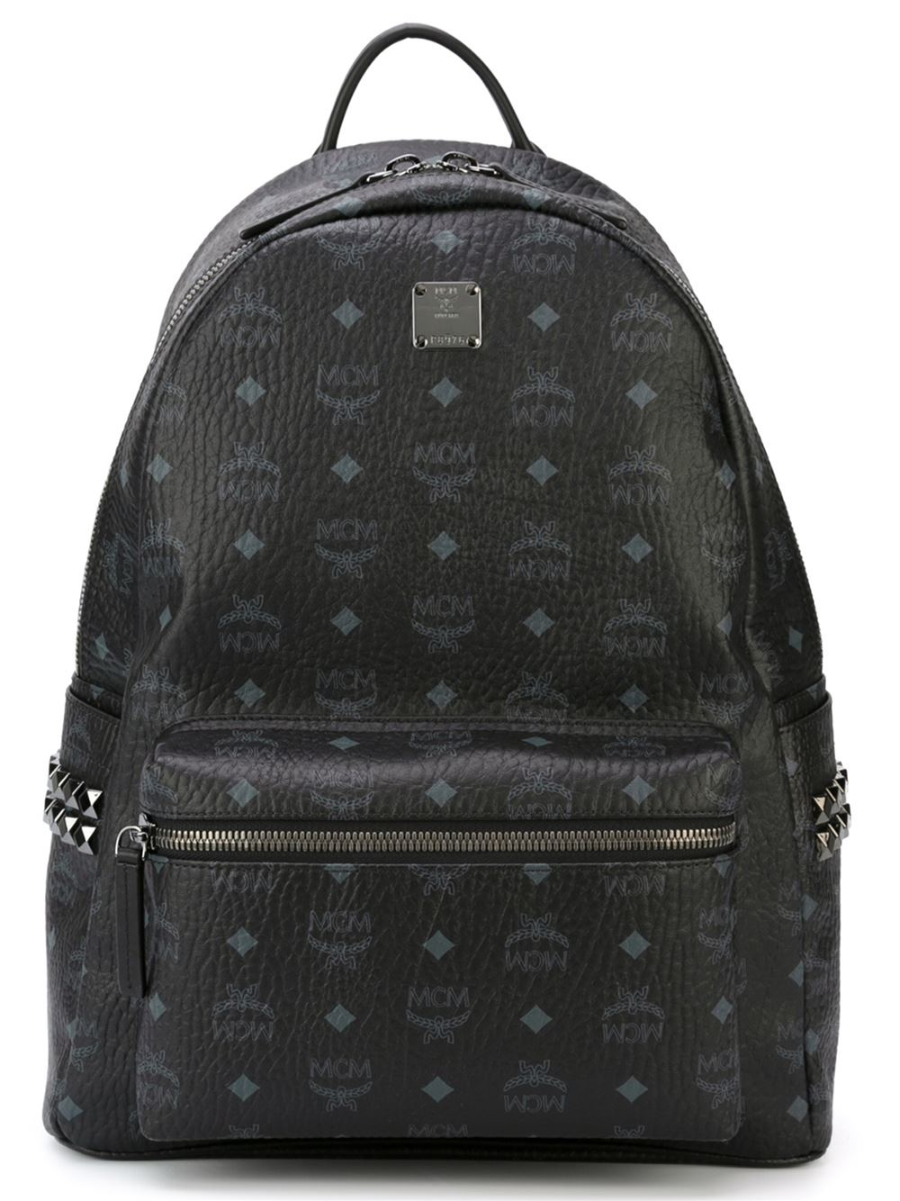 Mcm - 'stark' Medium Backpack - Women - Pvc - One Size in Black | Lyst