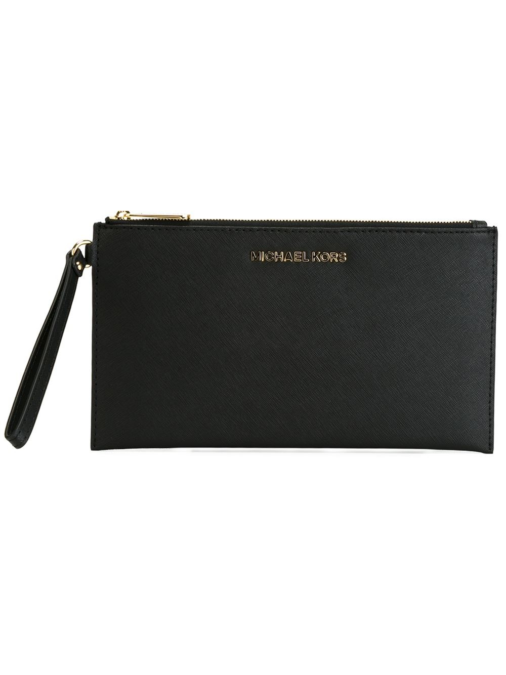 michael kors black wristlet