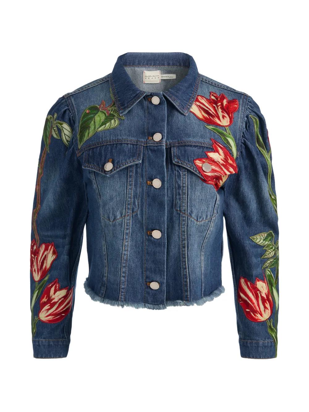 Alice + Olivia Jean and denim jackets for Women | Online Sale up