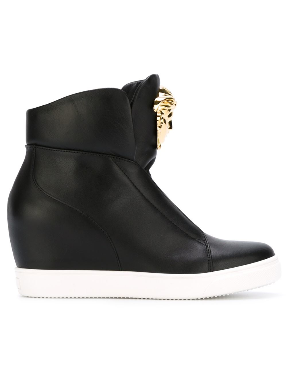 versace wedge trainers