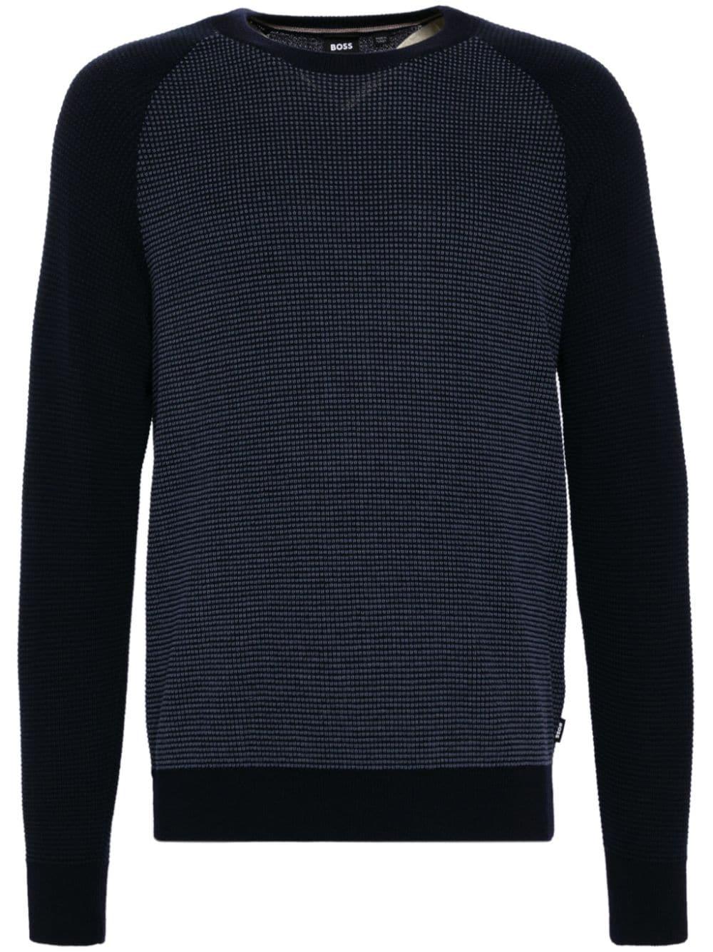 Boss wool jumper hot sale