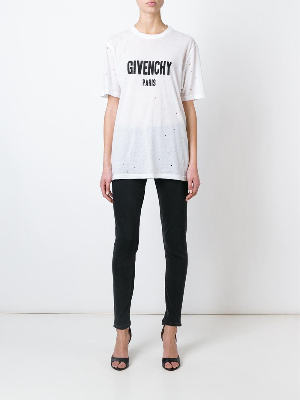 givenchy distressed sweater