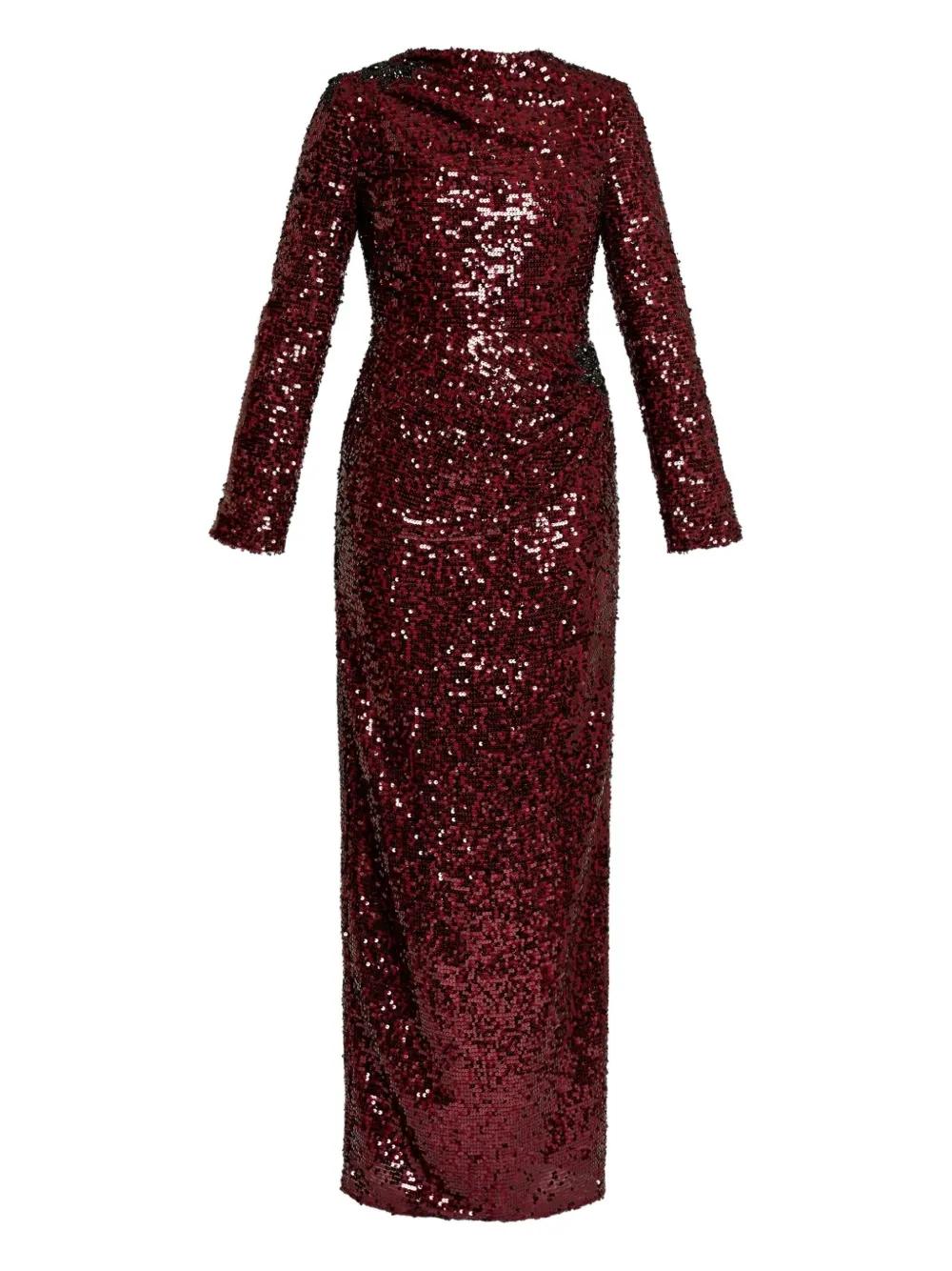 erdem red lace dress ERDEM