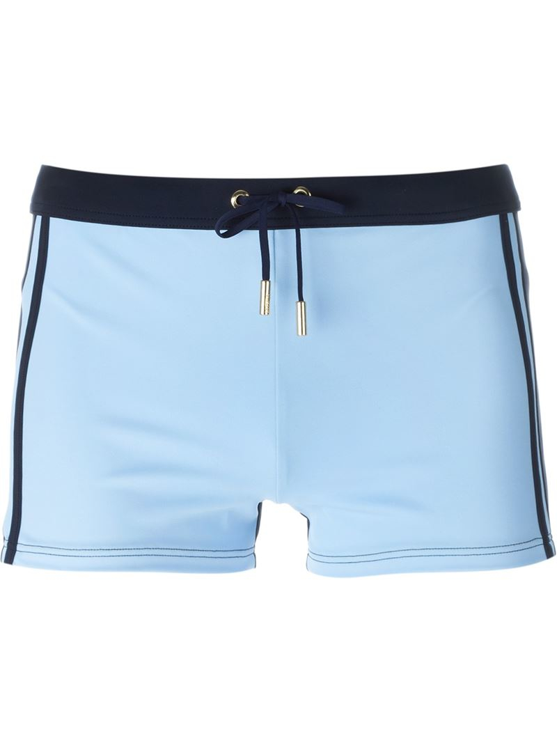 La Perla 'essence' Swim Shorts in Blue for Men | Lyst