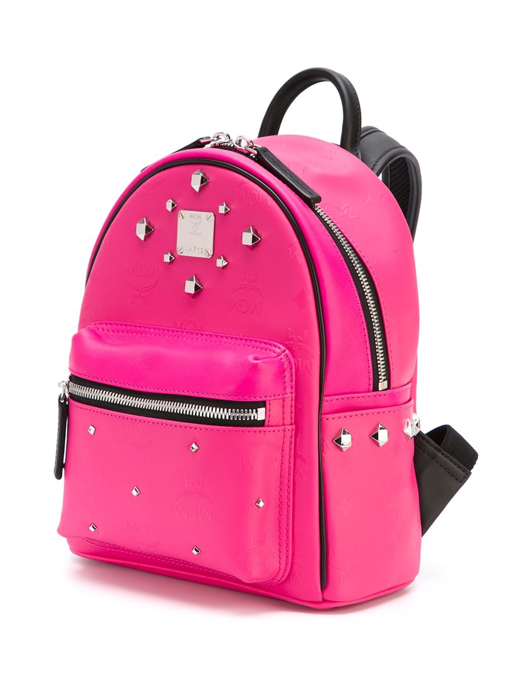 Mcm Studded Small-sized Backpack in Pink (PINK & PURPLE) | Lyst