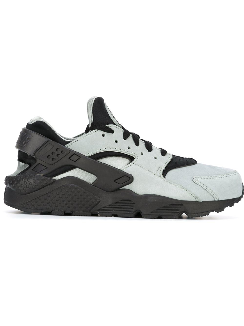 Nike 'air Huarache' Sneakers in Black for Men (GREY) | Lyst