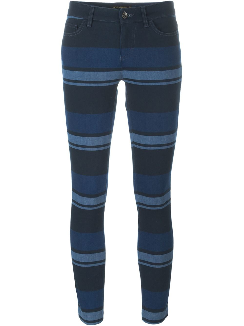 Create Your Etsy Account The Cara Blue and Ivory Striped Skinny Jeans have blue stripes extending down ivory denim from a mid-rise fit down tapered legs, plus five pocket styling.4/5(2).