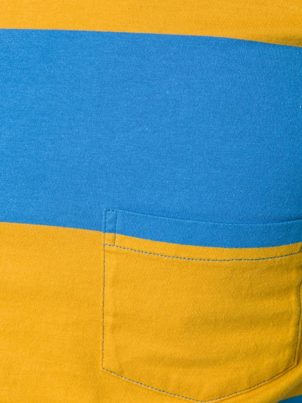 Levi's Vintage Clothing 1960s Casual Stripe T-Shirt - Dark Denim Blue/Orange