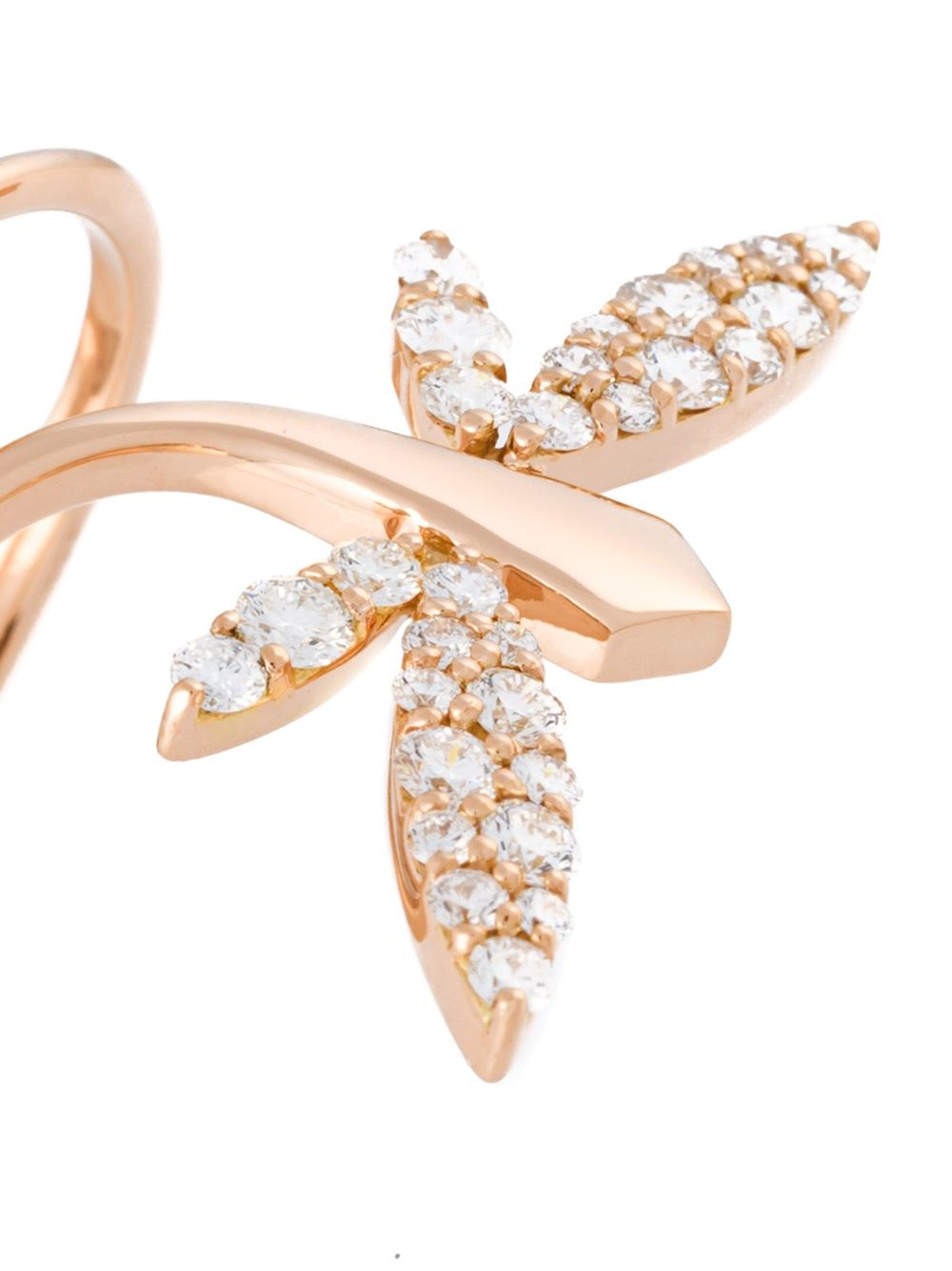 Anapsara 'small Dragonfly' Diamond Ring in Gold (METALLIC) | Lyst