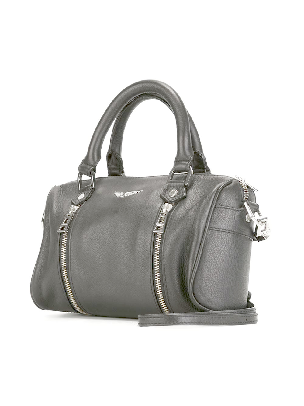 Zadig & Voltaire Leather Small 'sunny' Crossbody Bag in Black Lyst