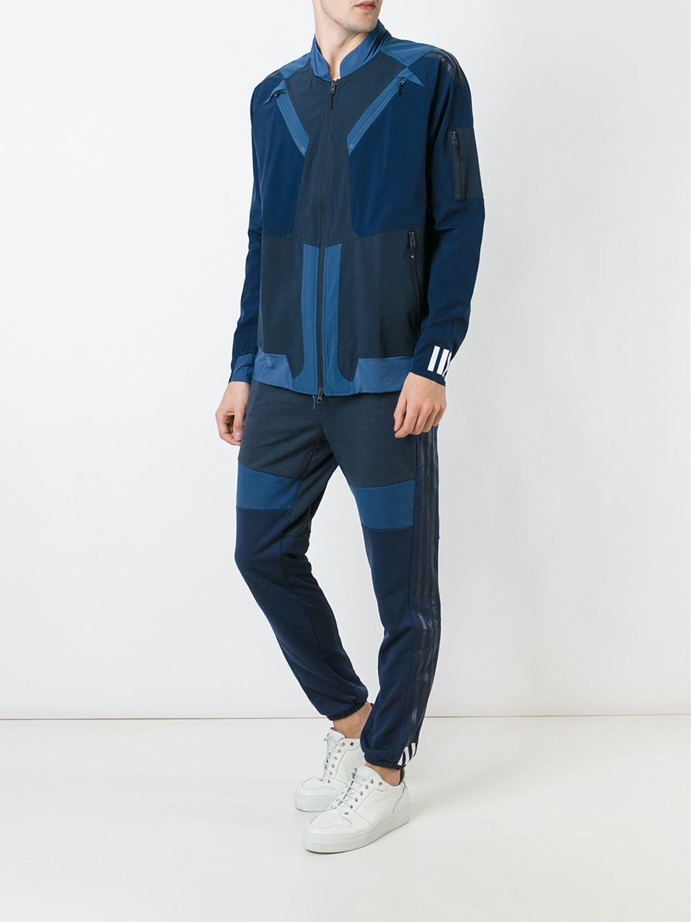 adidas Originals X White Mountaineering Track Jacket in Blue (Black) for  Men - Lyst