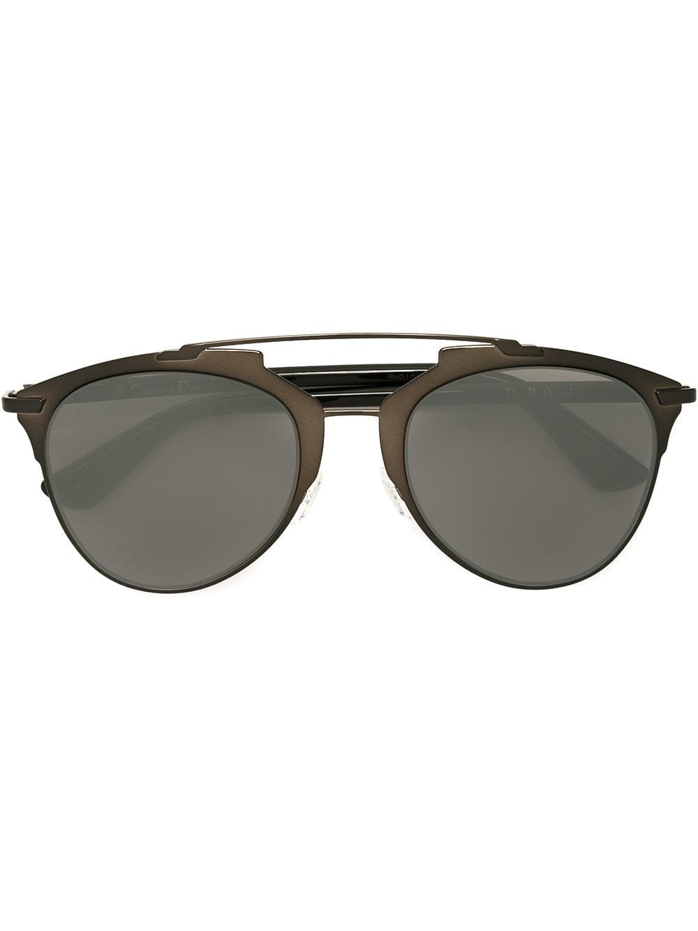dior reflected sunglasses black