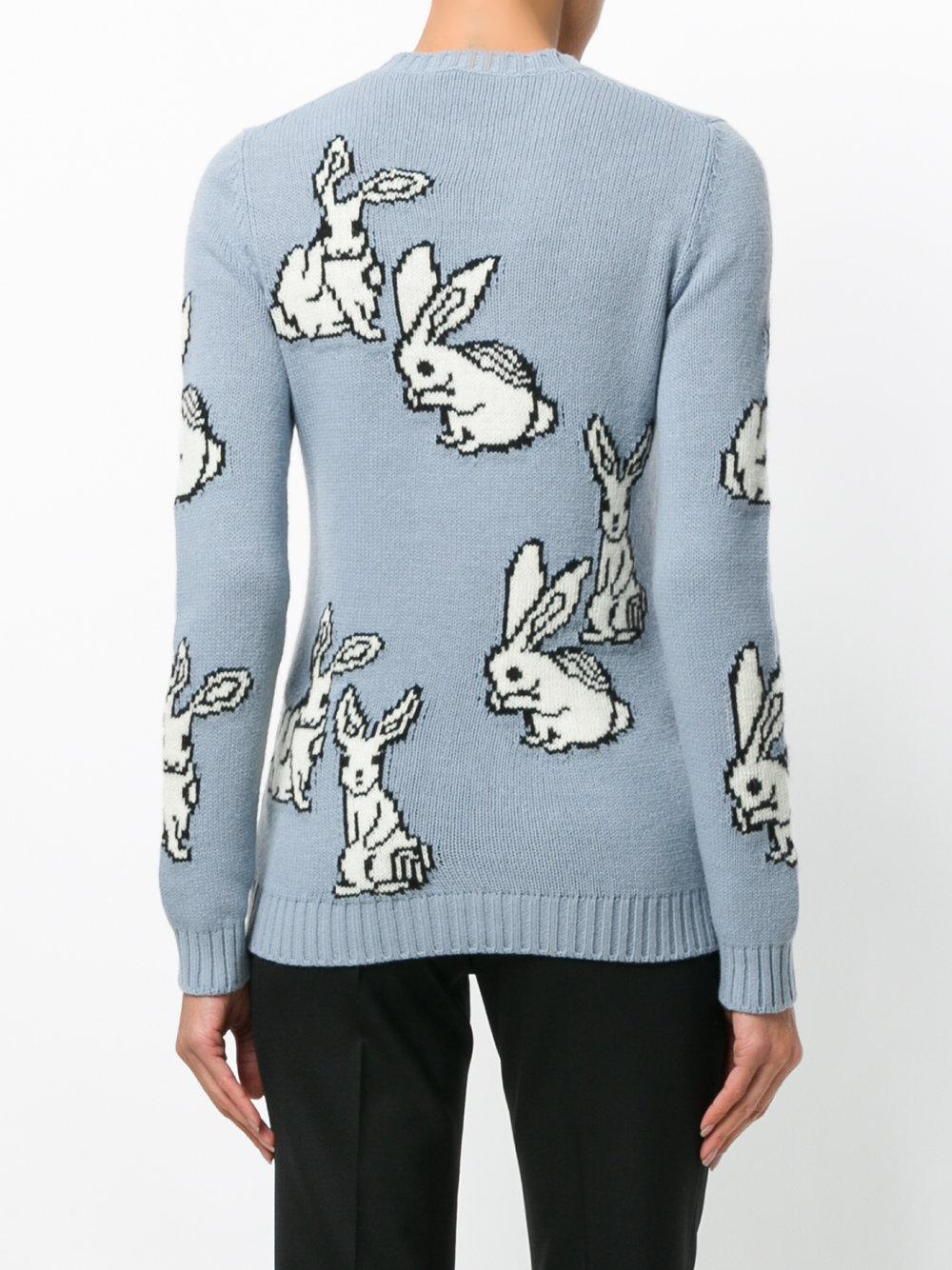 prada bunny sweater