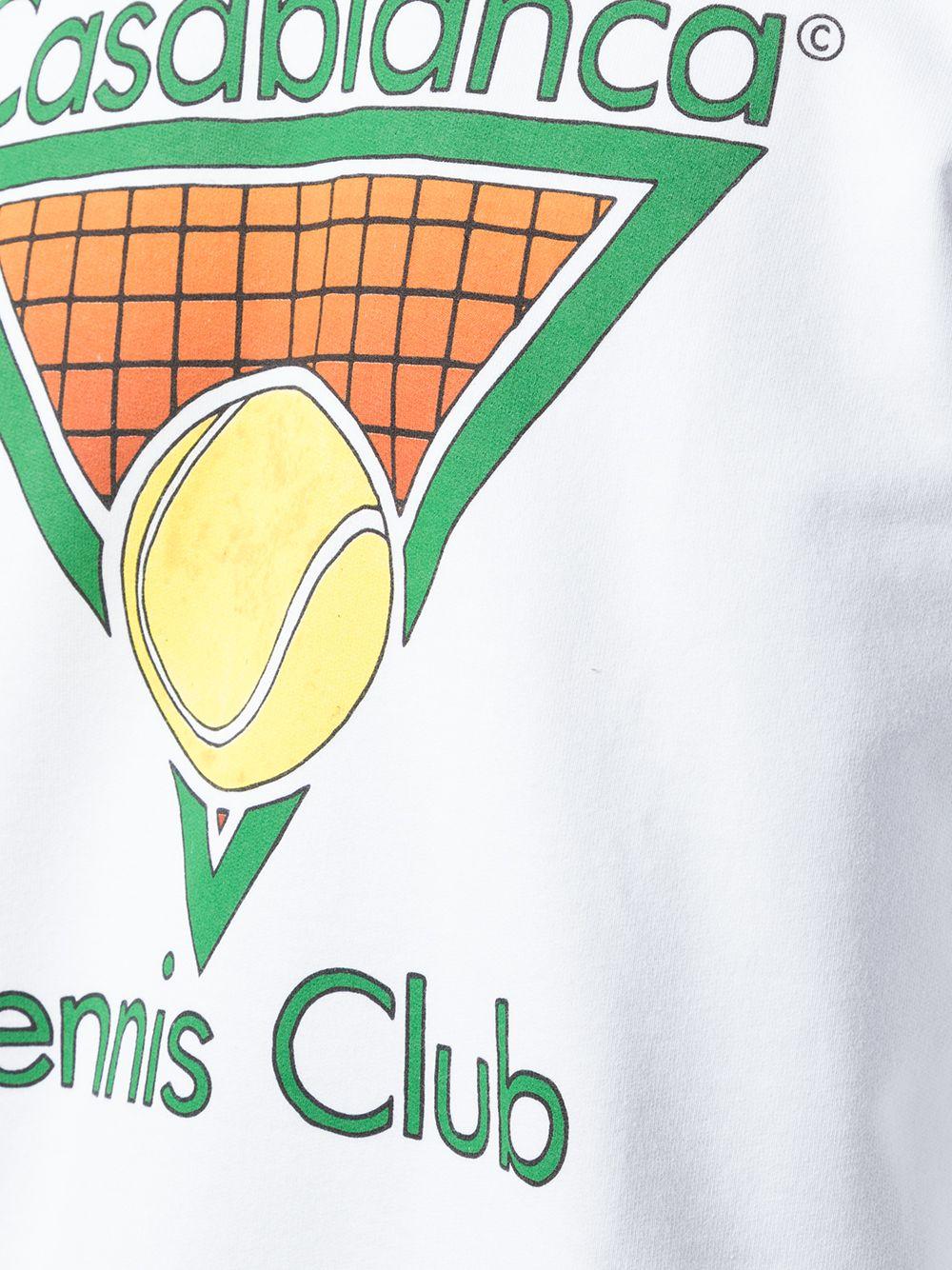 Sweat Tennis Club à logo CASABLANCA pour homme en coloris Blanc | Lyst
