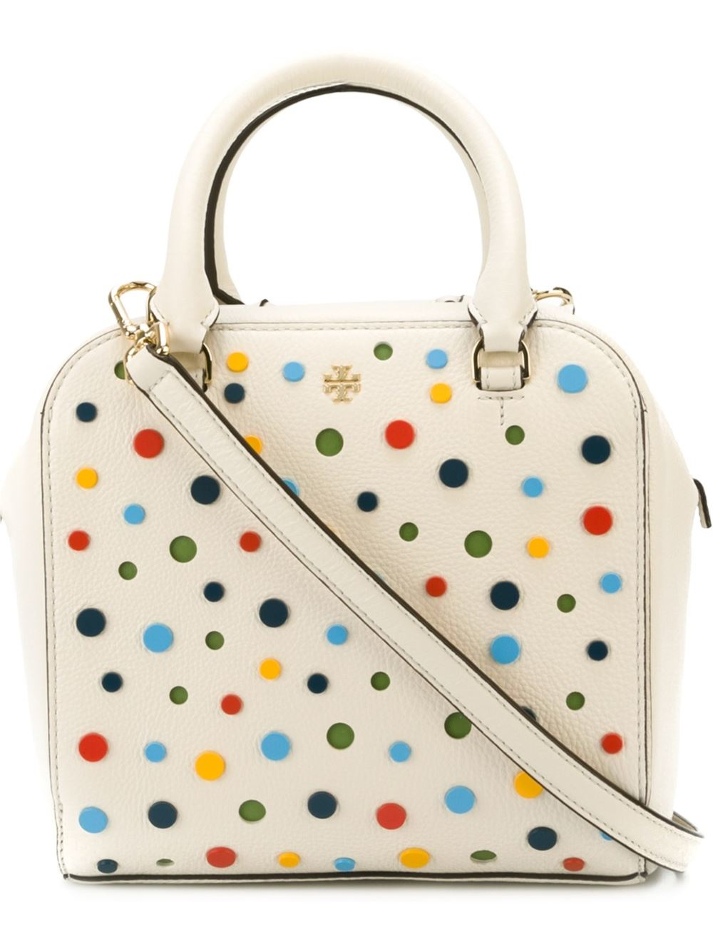 Dot Leather Shoulder Bag main image 0