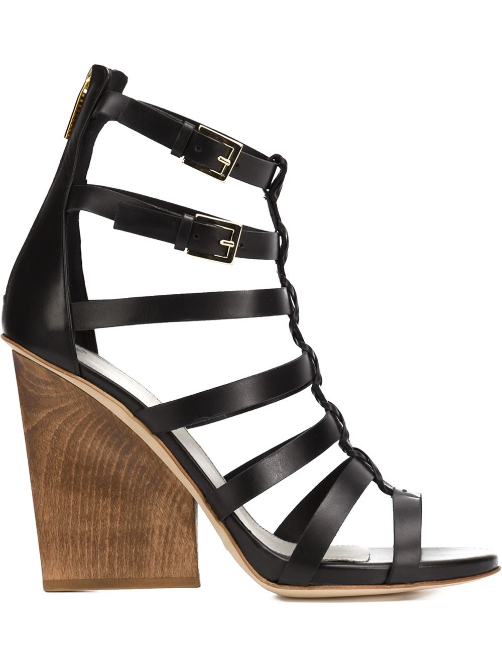 Lyst Maiyet Kate Strappy Wedge Sandals  in Black