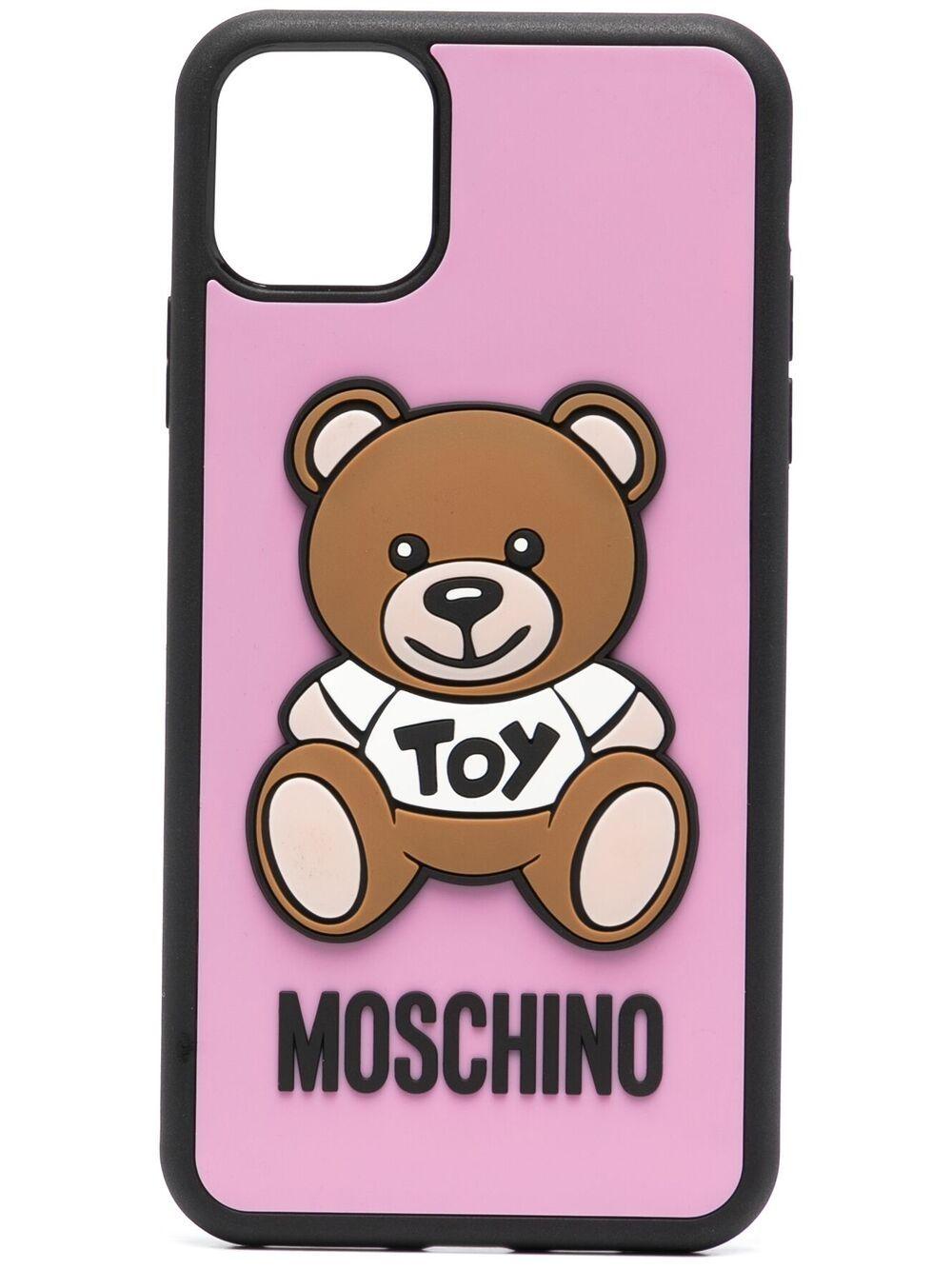 Cover per iPhone 11 Pro Max Teddy Bear di Moschino in Rosa | Lyst
