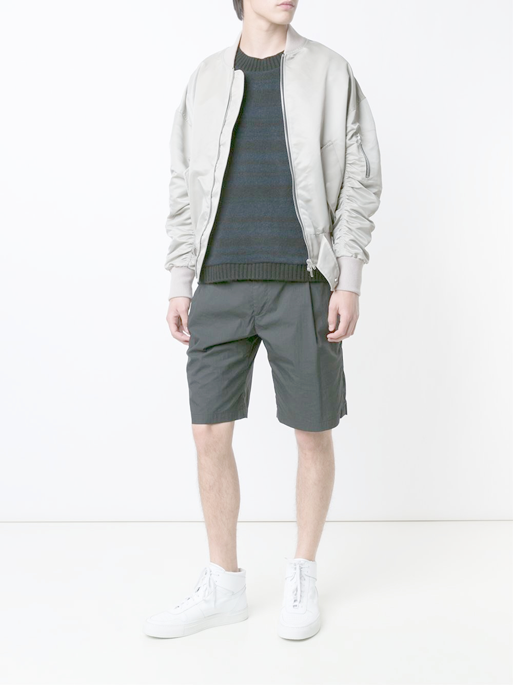 Fear Of God '4th Collection' Bomber Jacket in Gray for Men | Lyst