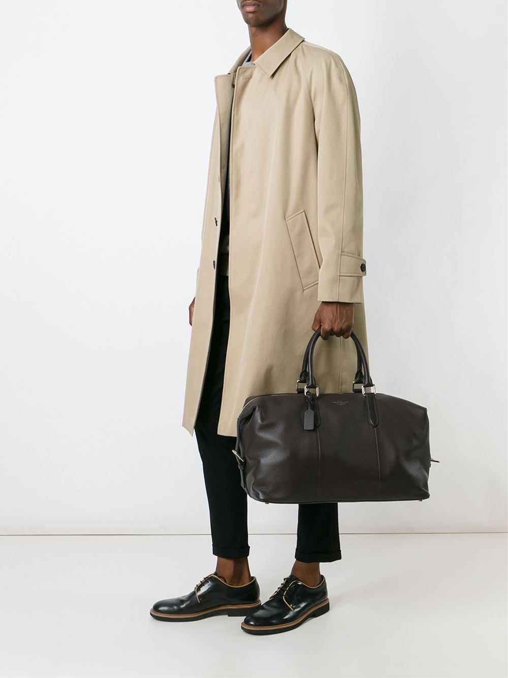 smythson burlington holdall
