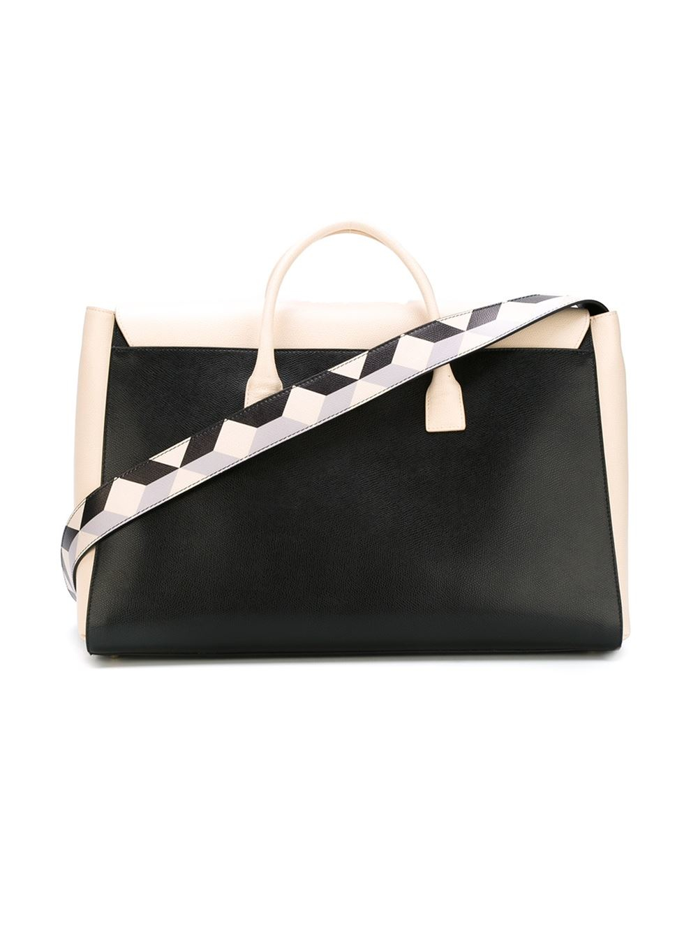 Furla Leather Rectangular Laptop Bag in Black Lyst