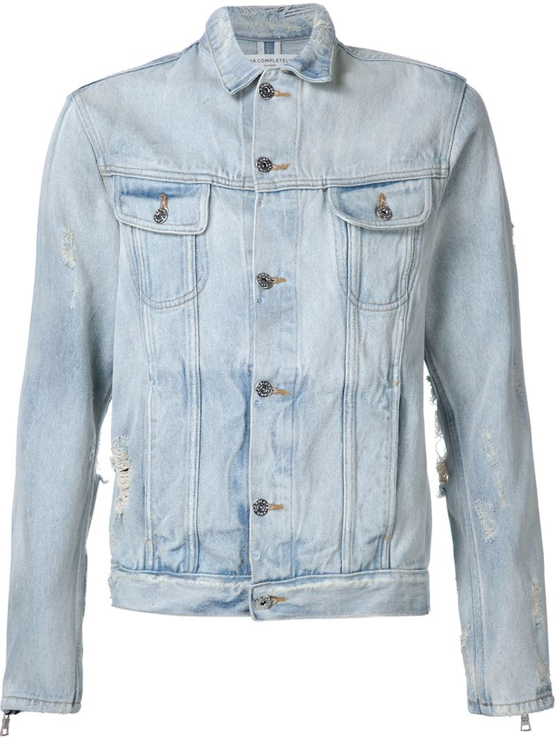  Mr  completely Denim Jacket  in Blue for Men Lyst