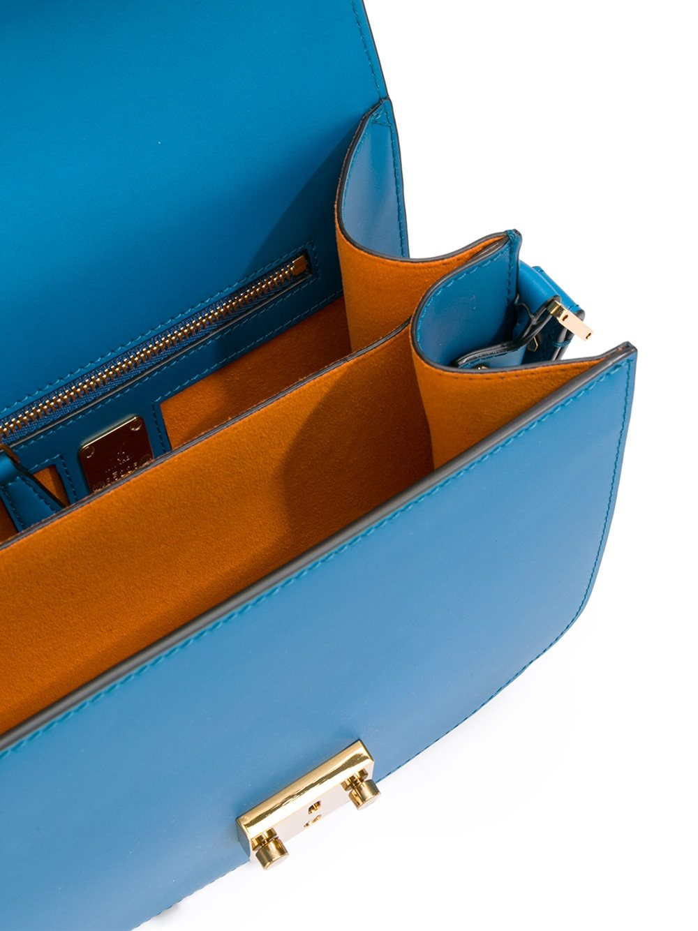 Blue Mcm Crossbody Bag