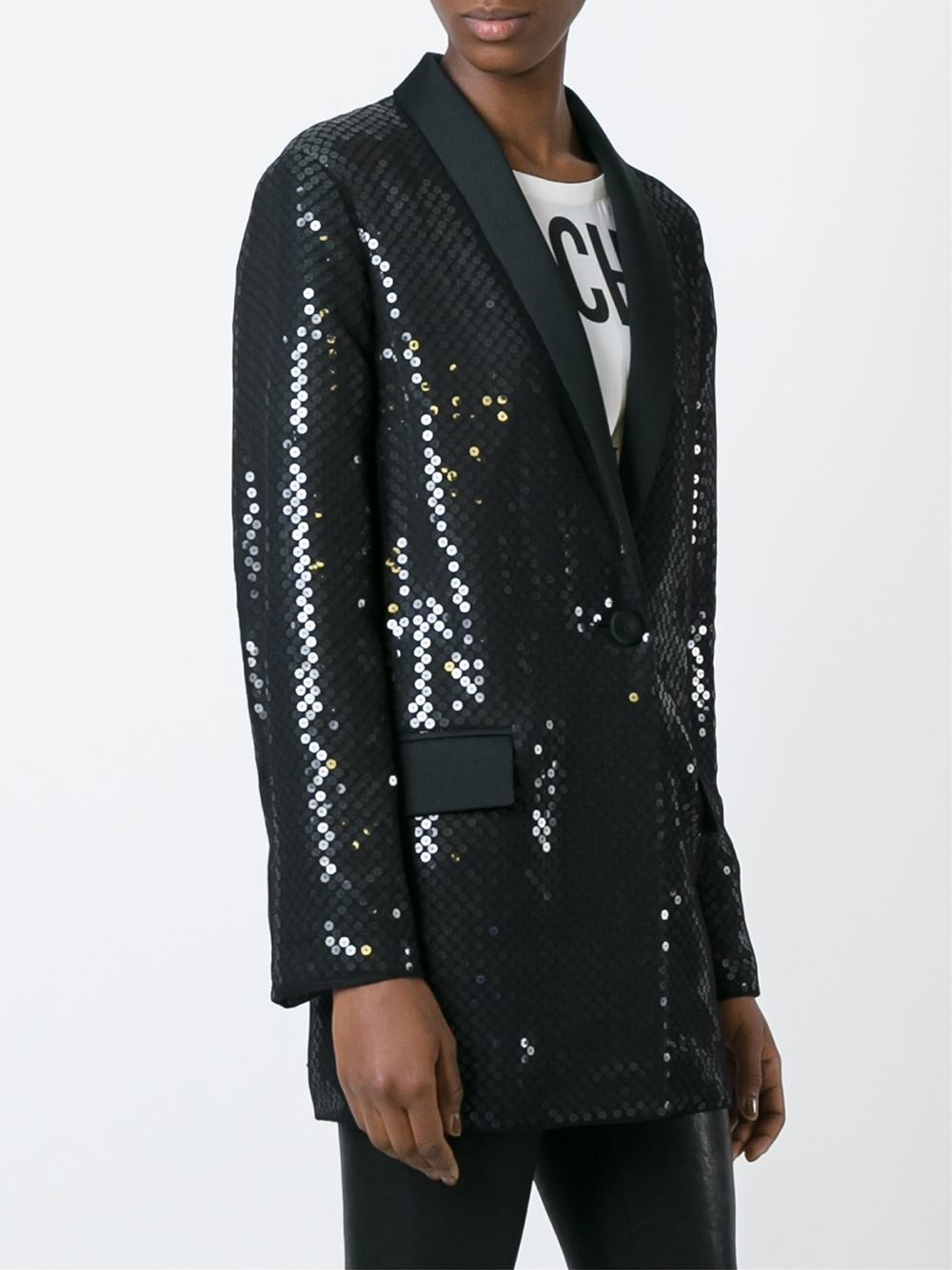 sequin tuxedo women's