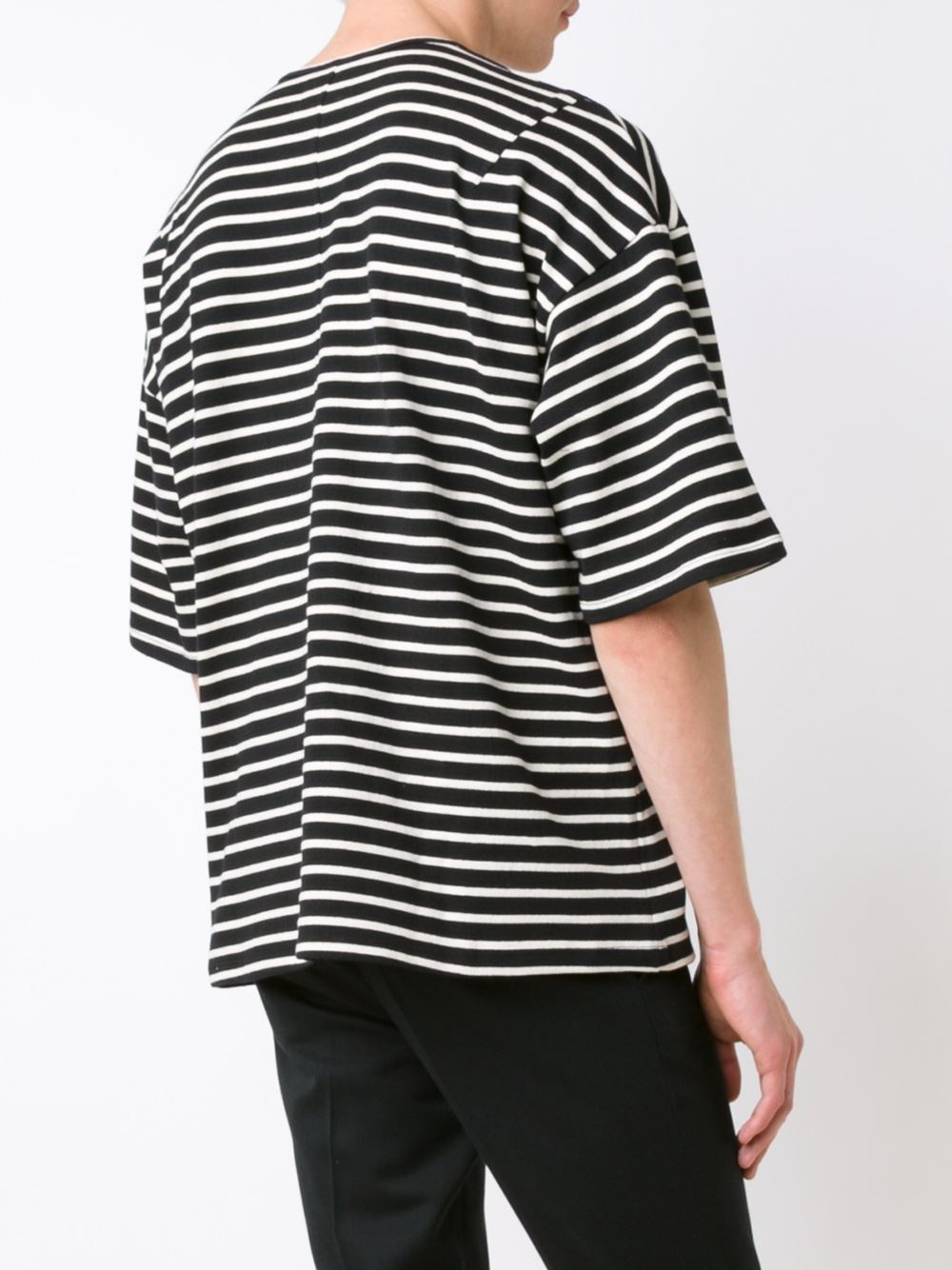 Lyst - Fear Of God 4th Collection Striped T-shirt in Black for Men