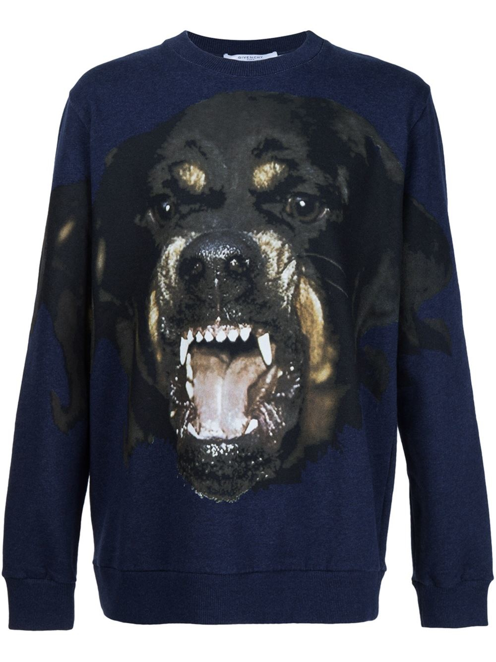 Givenchy Rottweiler Print Sweatshirt in Blue for Men | Lyst